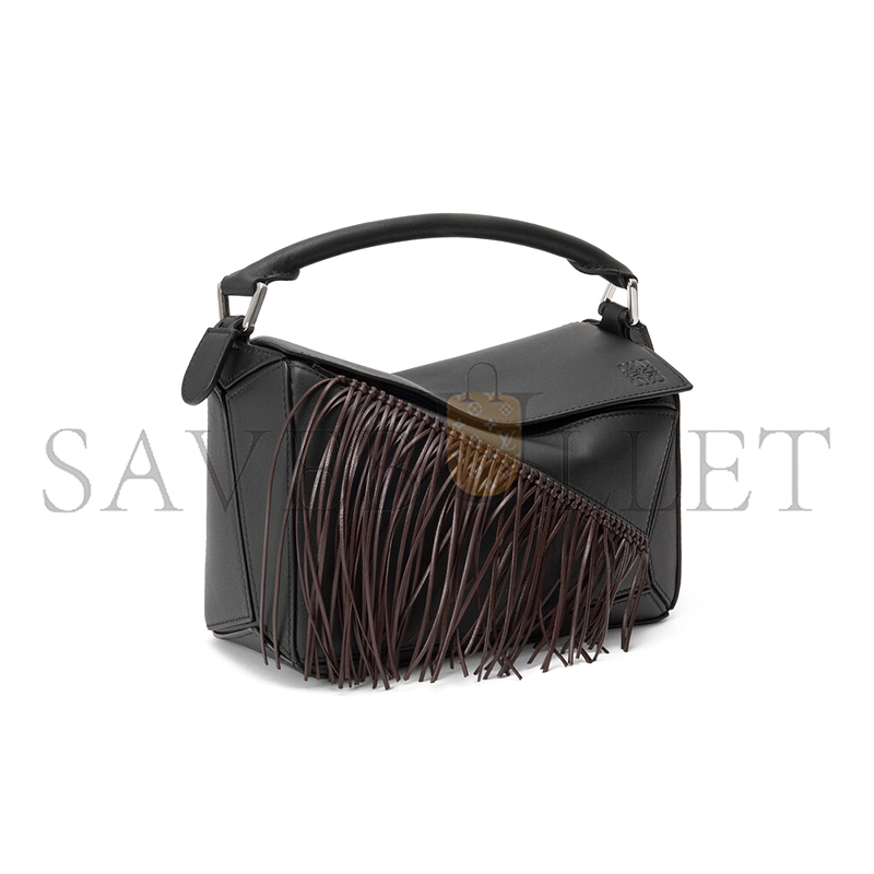L0ew* FRINGE SMALL PUZZLE BAG IN CLASSIC CALFSKIN A510S21XCM (24*16.5*10.5cm)